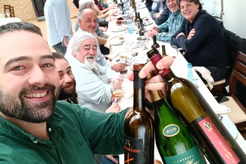 "LAMPREADA" CON BODEGUEROS Y ENÓLOGOS DE GALICIA Y PORTUGAL