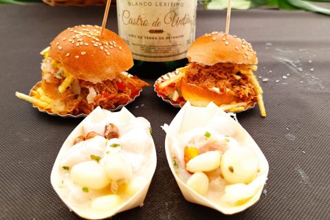 ARMONÍAS DE BRANCO LEXÍTIMO CON CEBOLA CHATA DE MIÑO