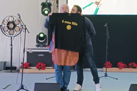 SABRAGE EN LA FESTA DO ESCUMOSO DE SALVATERRA DE MIÑO