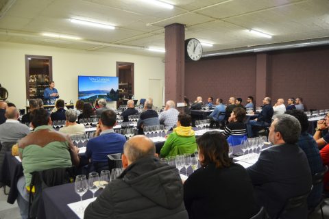 CATA DE LOS VINOS DE "COSTEIRAS" DE VIÑA COSTEIRA