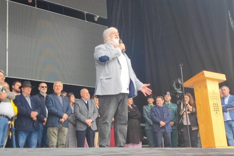 LUIS PAADÍN, PREGOEIRO DA XXXI MOSTRA DE VIÑOS DA RIBEIRA SACRA DE PANTÓN